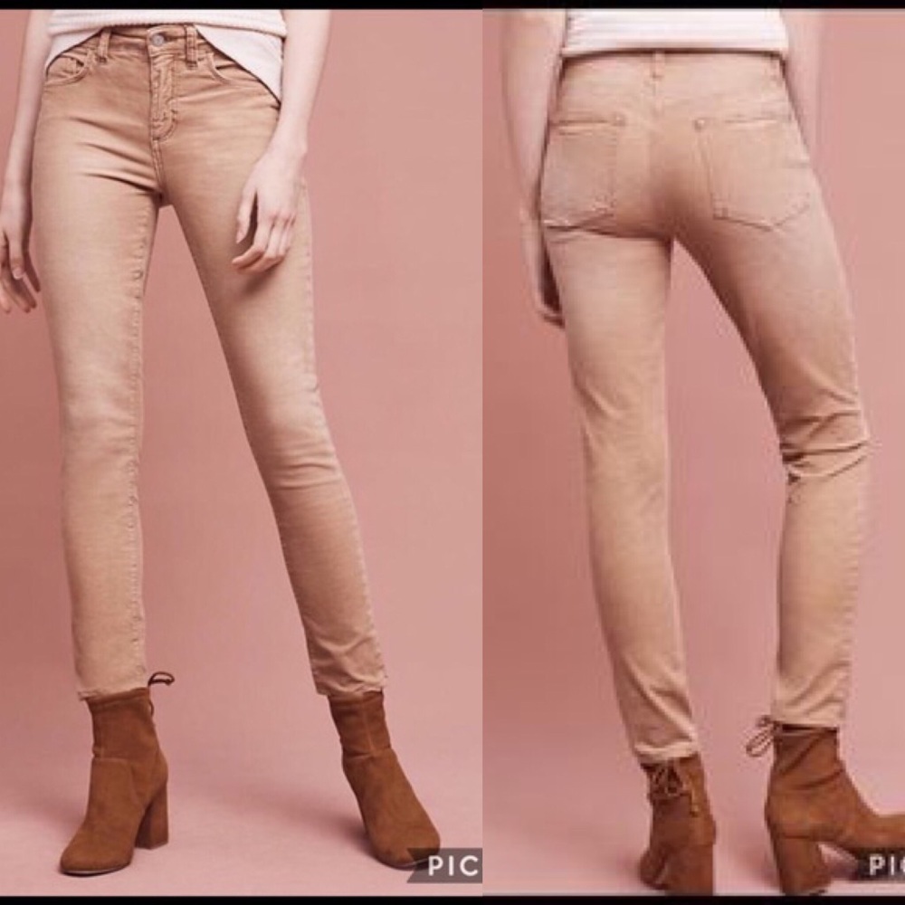 Anthro Pilcro Script High Rise Cords - Picture 2 of 5